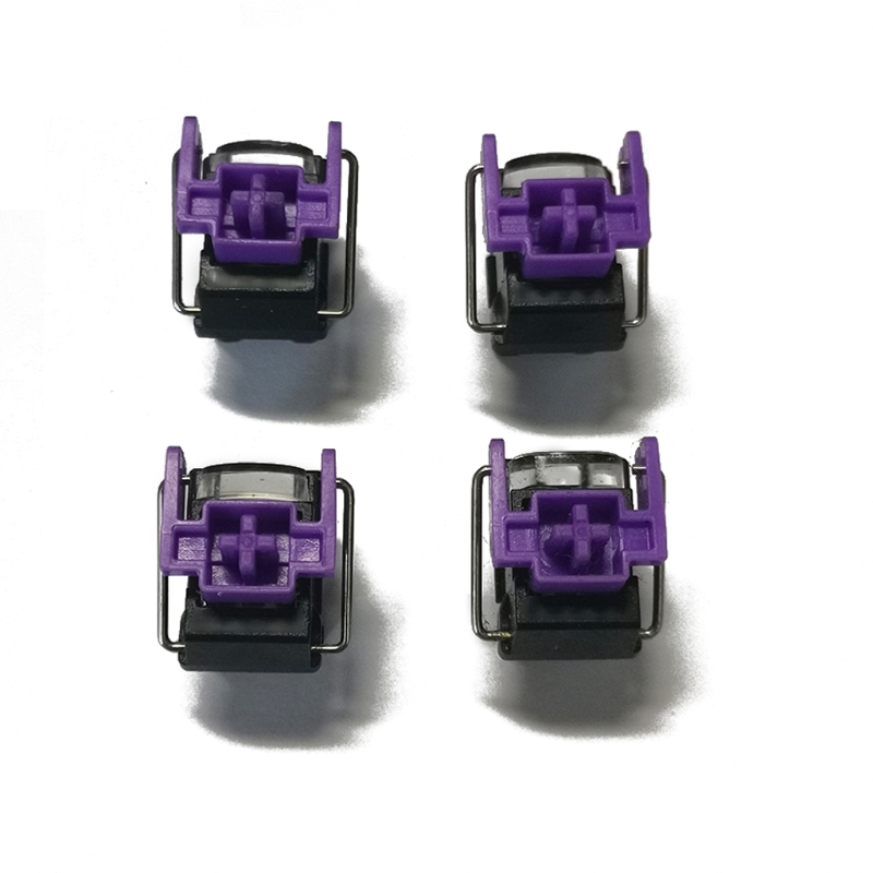Gaming Accessories Aesthetic - Razer purple optical switches razer huntsmaneliteゲーミングメカニカルキーボードスイッチ用ホットスワップスイッチ4個