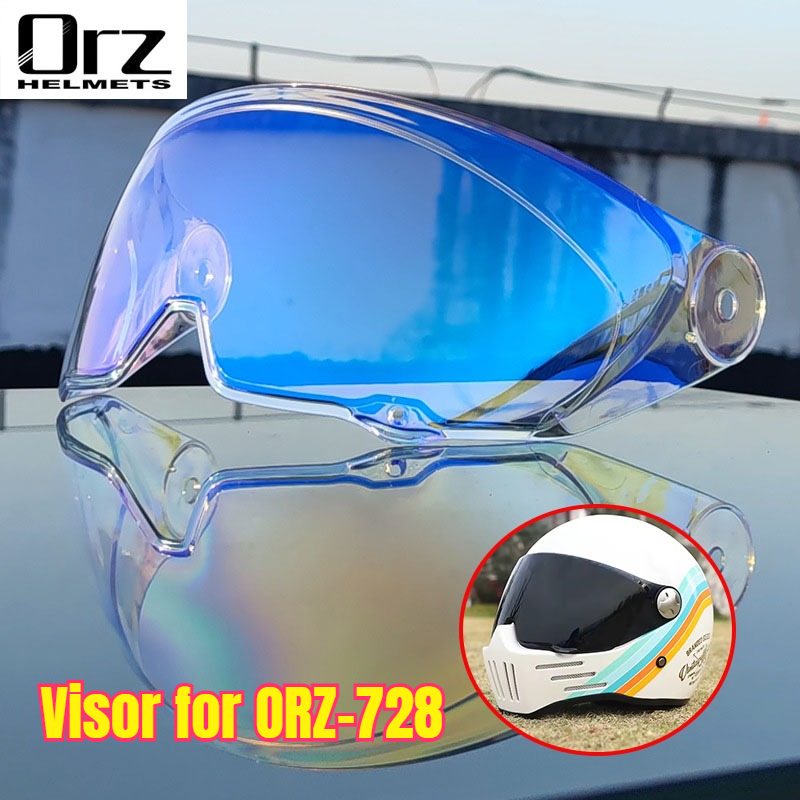 Gaming Accessories Rack - オリジナル ORZ 728 ヘルメットレンズ防風日焼け止め PC レンズカラーバイザーヘルメットアクセサリー