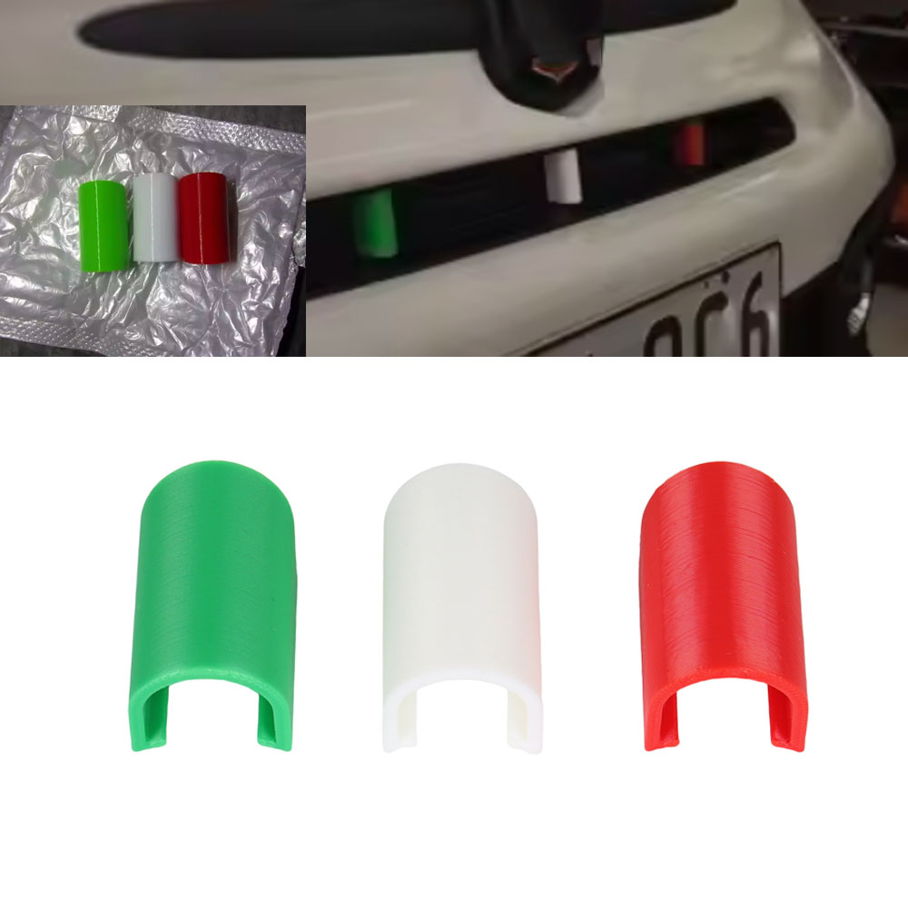 3個入り、イタリア製トリコロールデザインの耐久性プラスチック - Gaming Accessories Rack のレビューと価格